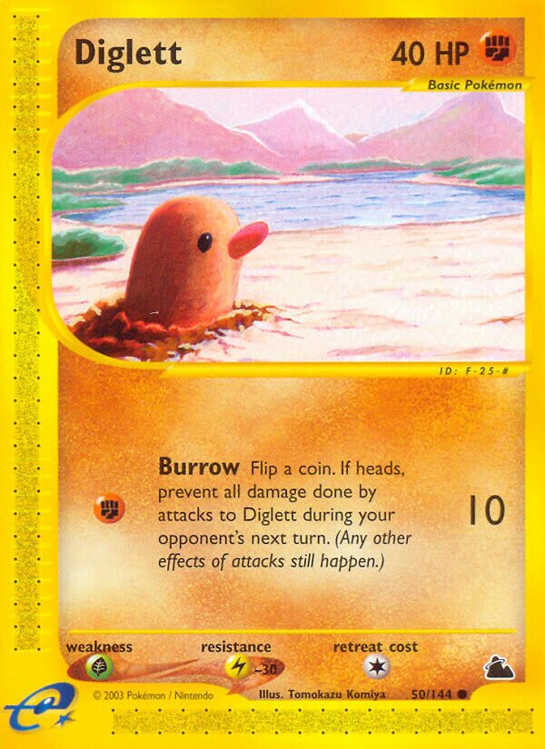 50/144 Diglett SK Common