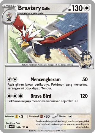 Larry's Braviary (Void Blast 101/123)