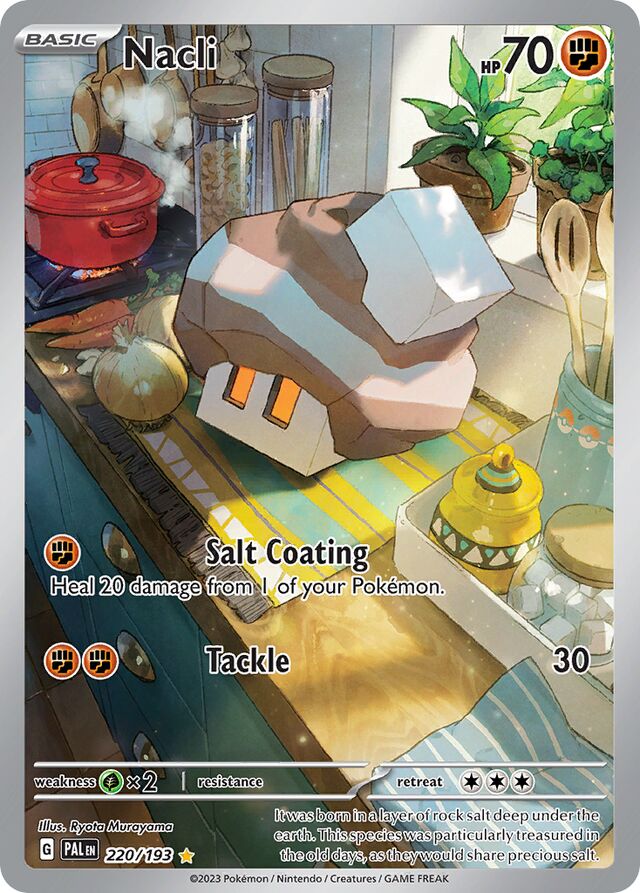 Nacli Paldea Evolved 220/193 Illustration Rare