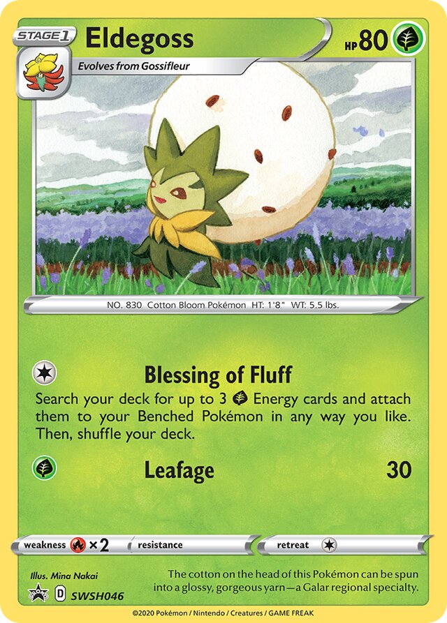 SWSH046 Eldegoss SSP PROMO