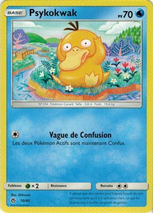 Psyduck McDonald's Collection 2018 (French 10/40 —