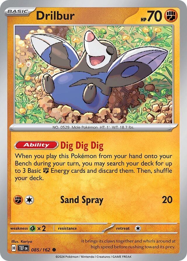 085/162 Drilbur TEF Common