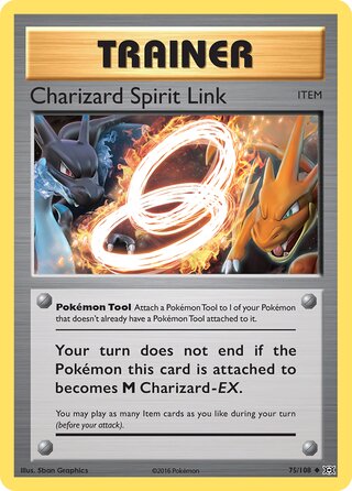 Charizard Spirit Link (Evolutions 75/108)
