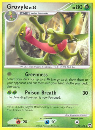 Grovyle (Great Encounters 40/106)
