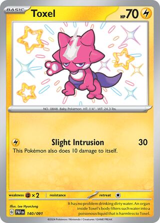 Toxel (Paldean Fates 140/091)