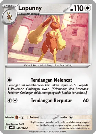Lopunny (Mega Evolution 108/126)