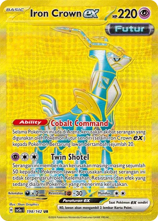 Iron Crown ex (Ace Paradox 198/142)