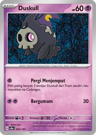 Duskull (Terastal Festival ex 064/187)