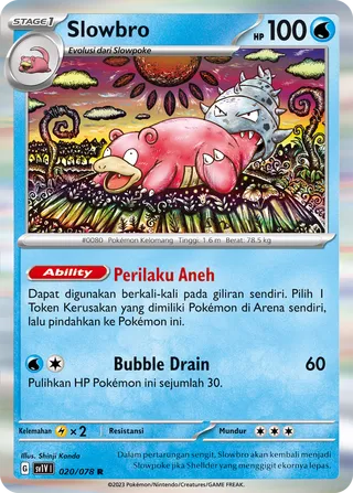 Slowbro (Violet ex 020/078)