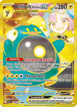 Iono's Bellibolt ex (Bonds of Destiny 182/139)