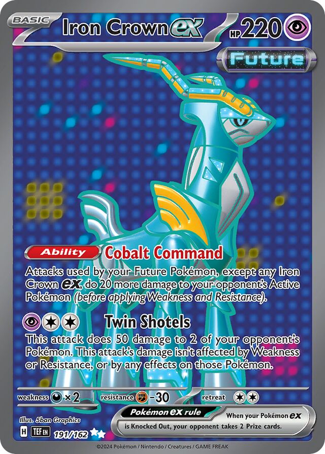 191/162 Iron Crownex TEF Ultra Rare