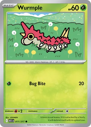 Wurmple (Ascended Heroes 011/217)