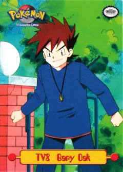 Gary Oak (Topps Series 1 TV8)