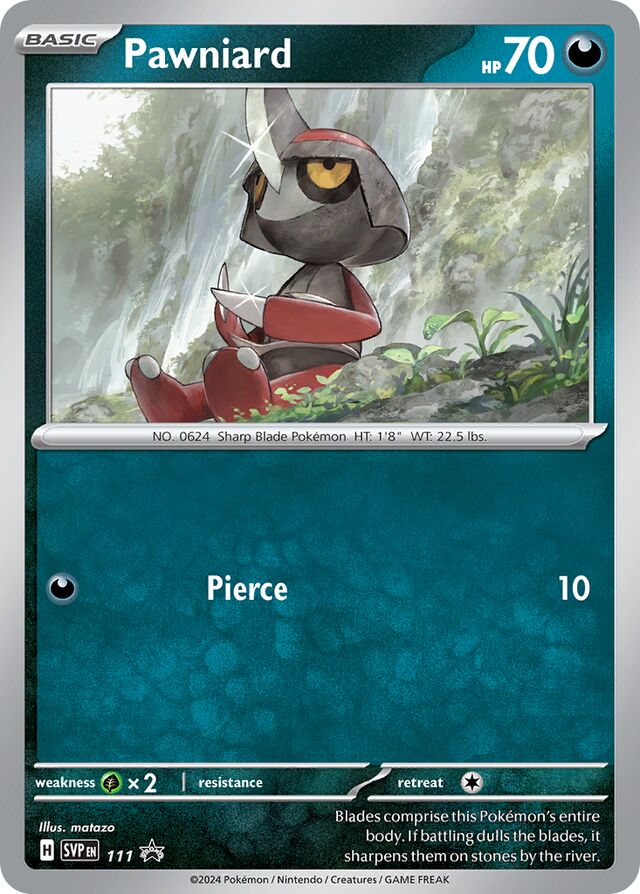 Pawniard [Darkrai Deck] SVP Black Star Promos 111