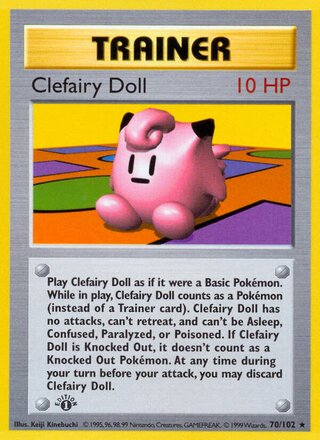 Clefairy Doll (Base Set 70/102)