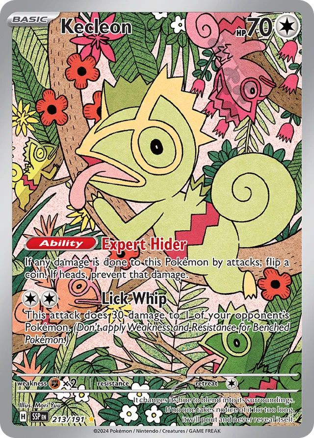 213/191 Kecleon SSP Illustration Rare