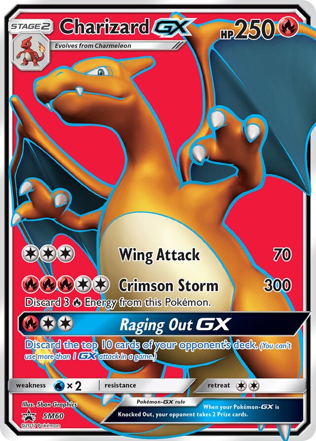 SM60 CharizardGX SMP PROMO