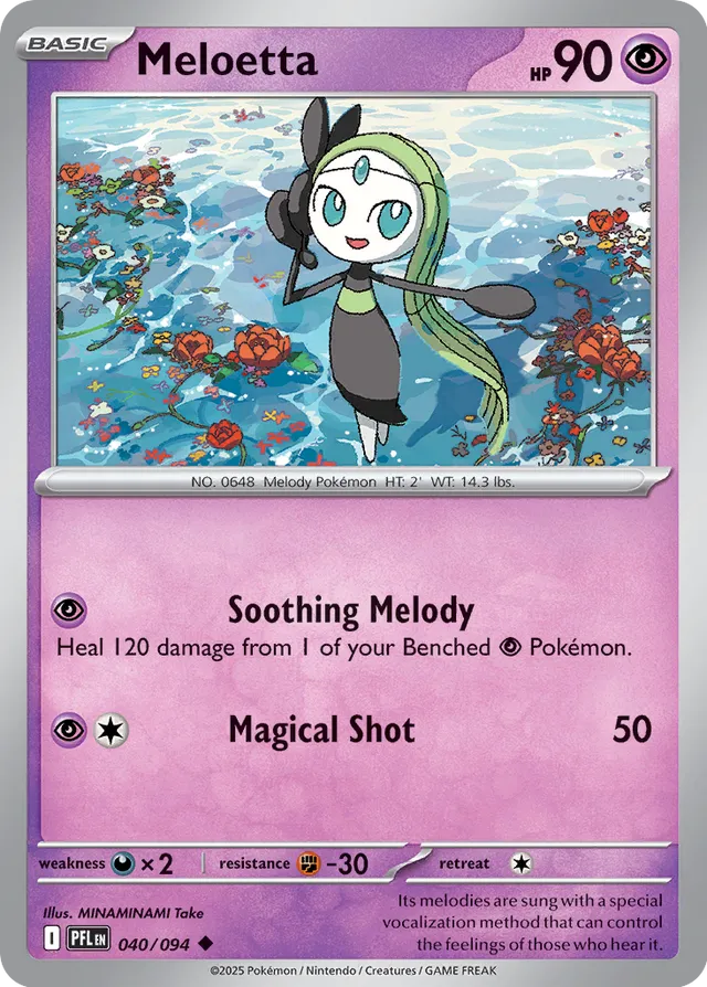 040/094 Meloetta PFL Uncommon