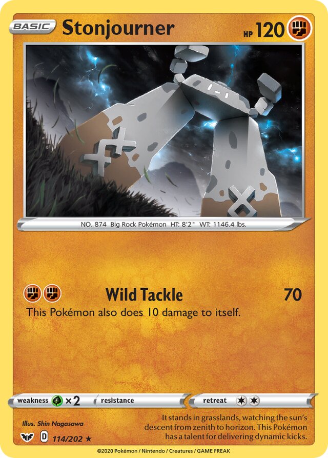 114/202 Stonjourner SSH Rare