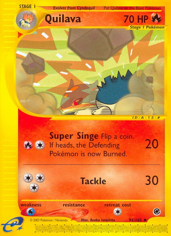 Quilava Expedition Base Set 91/165 Uncommon