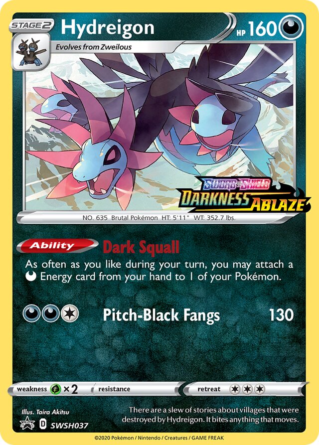 SWSH037 Hydreigon SSP PROMO