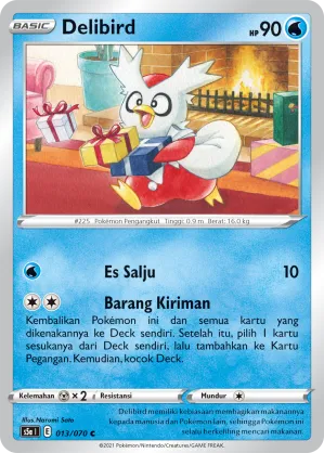 Delibird (Matchless Fighters 013/070)