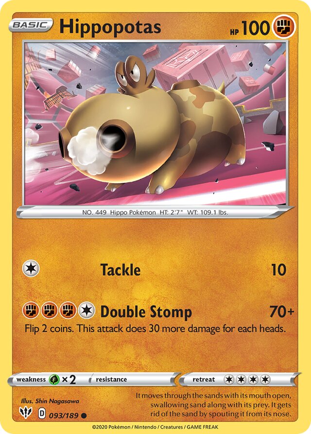 093/189 Hippopotas DAA Common