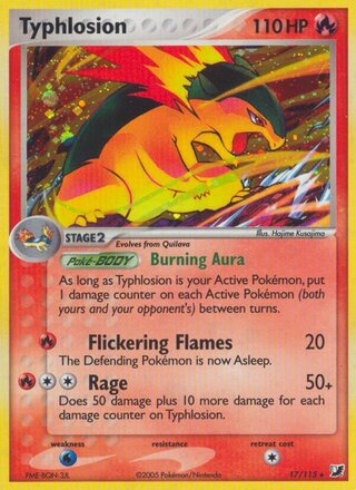Typhlosion (EX Unseen Forces 17/115)