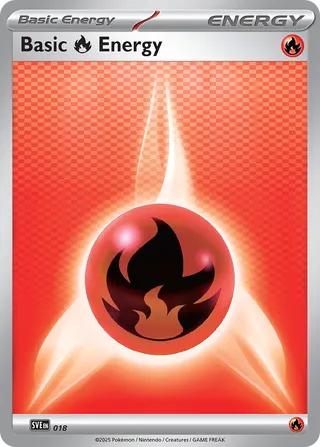 Basic Fire Energy (Scarlet & Violet Energies 018)