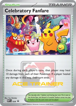 Celebratory Fanfare (Mega Evolution Promos 028)