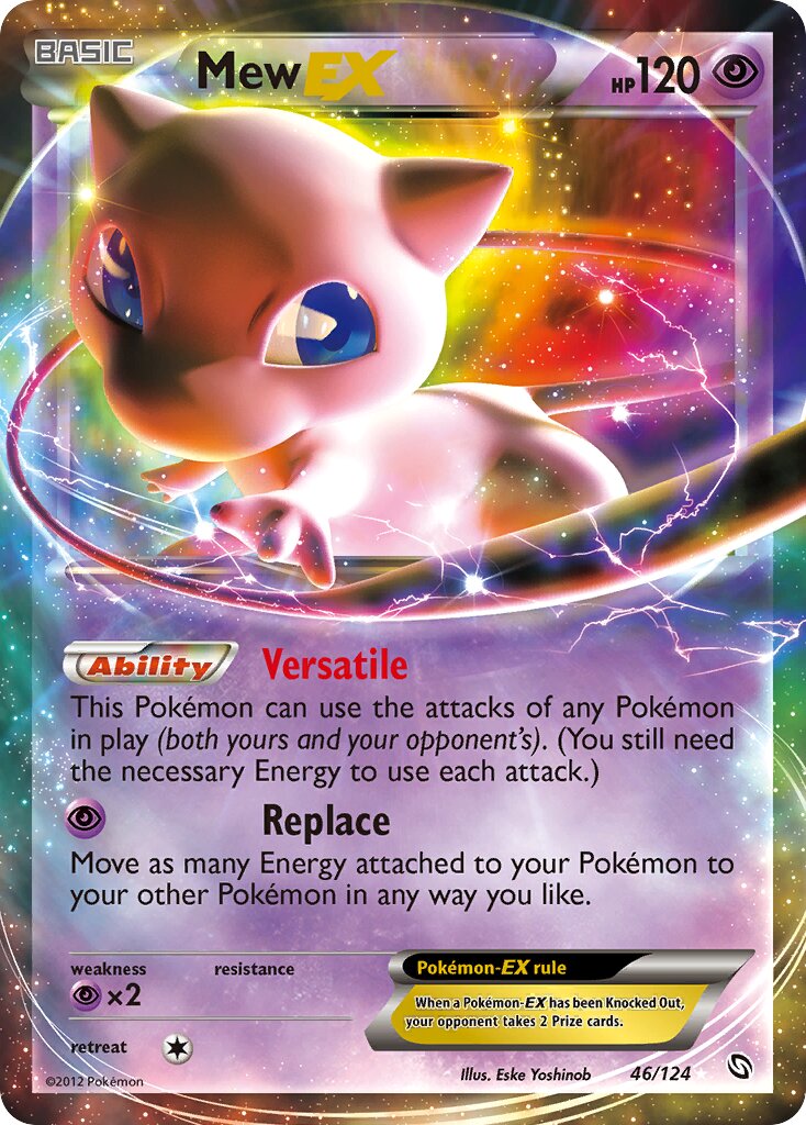 Mew-EX (Dragons Exalted 46/124) (International TCG) – TCG Collector