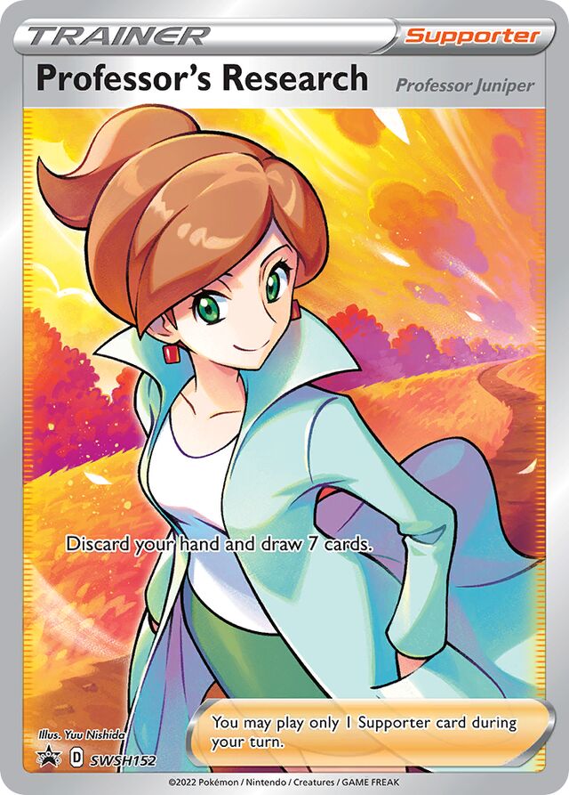 SWSH152 Professor's Research [Professor Juniper] SSP PROMO
