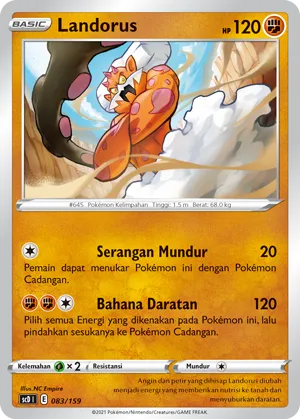 Landorus (Strength V Starter Deck 083/159)