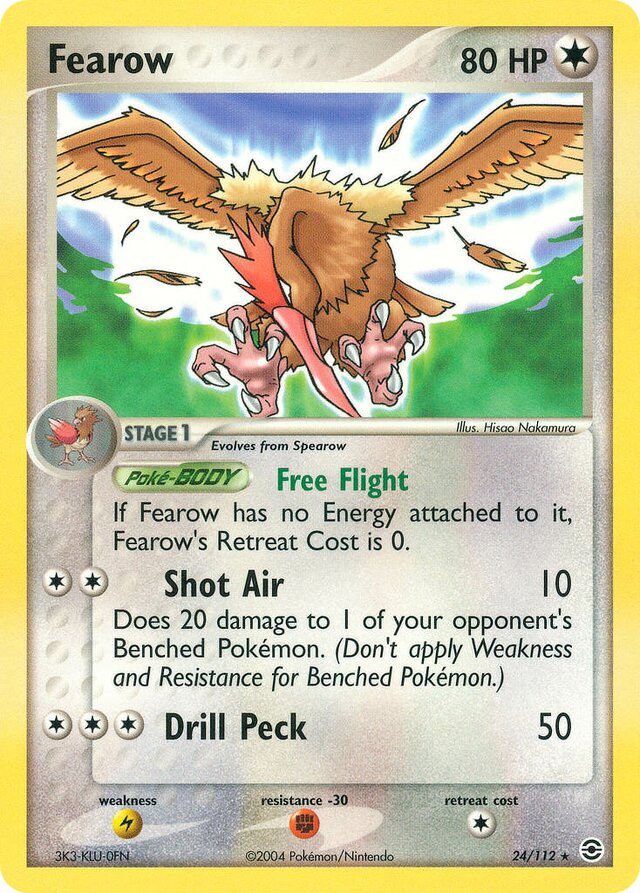 24/112 Fearow RG Rare