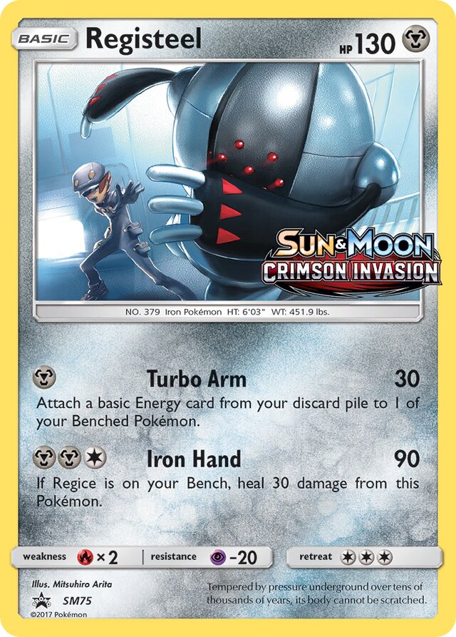 SM75 Registeel SMP PROMO