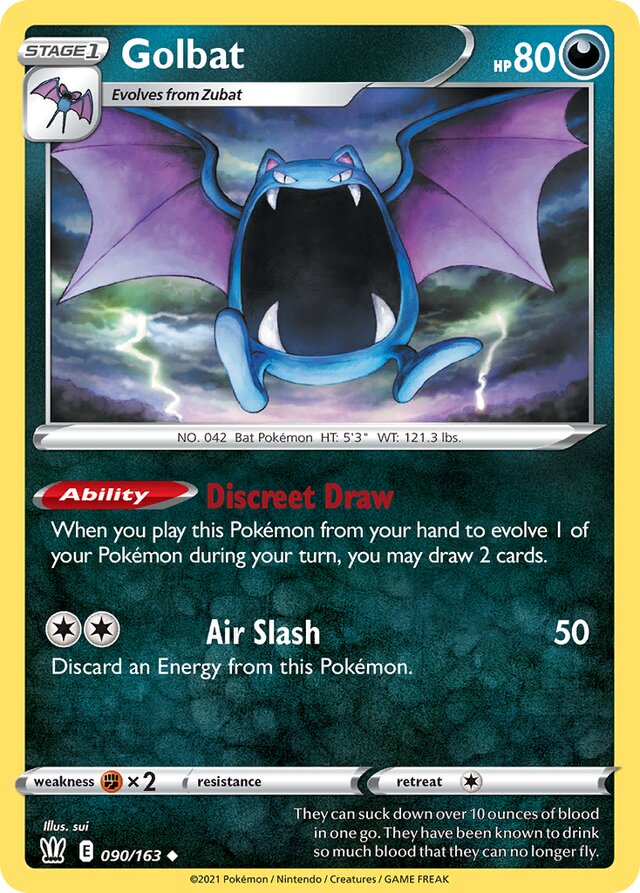 090/163 Golbat BST Uncommon