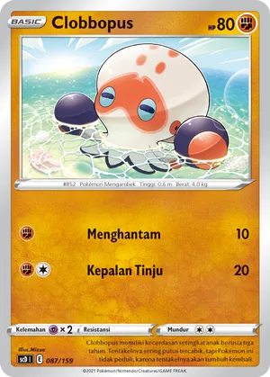 Clobbopus (Strength V Starter Deck 087/159)