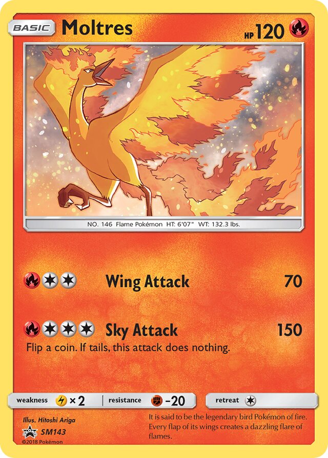 SM143 Moltres SMP PROMO