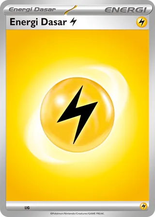 Basic Lightning Energy (Fuecoco & Ampharos ex Starter Deck ex No. 023)
