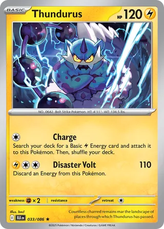 Thundurus (Black Bolt 033/086)