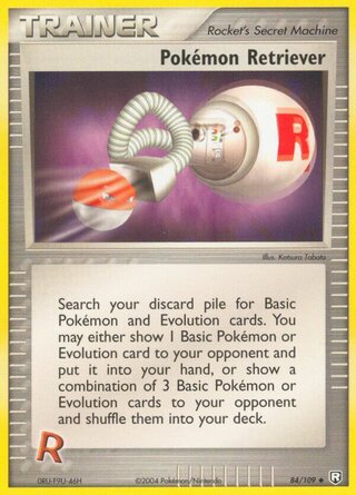 Pokémon Retriever (EX Team Rocket Returns 84/109)