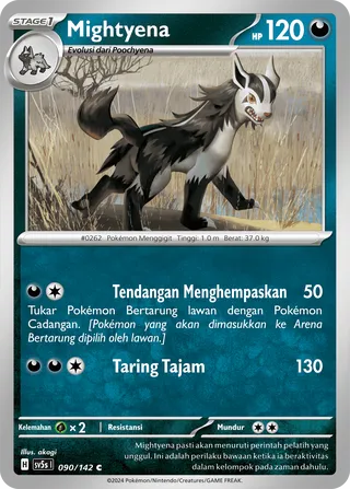 Mightyena (Ace Paradox 090/142)
