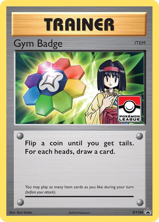 Gym Badge XY Black Star Promos XY206 PROMO