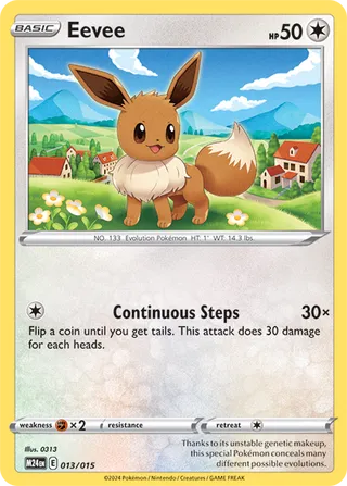 Eevee (McDonald's Dragon Discovery 2024 013/015)