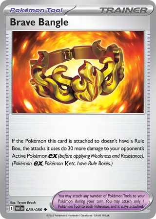 Brave Bangle (White Flare 080/086)