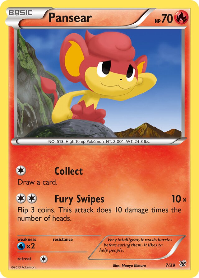 Pansear Kalos Starter Set 7/39