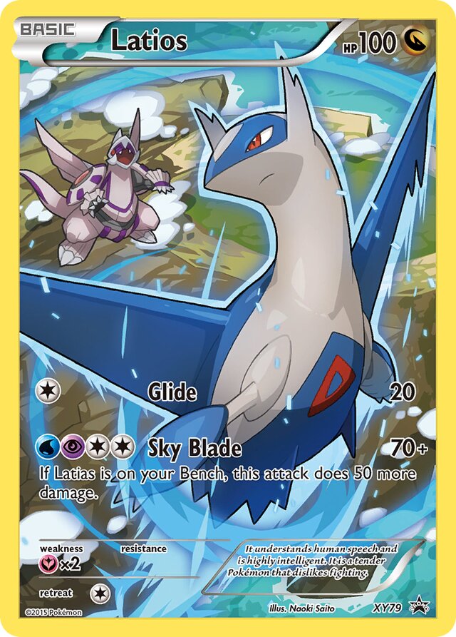 Latios XY Black Star Promos XY79 PROMO