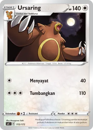 Ursaring (Evolution V Starter Deck 115/172)