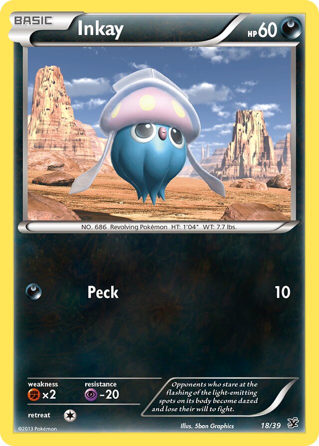 Inkay Kalos Starter Set 18/39