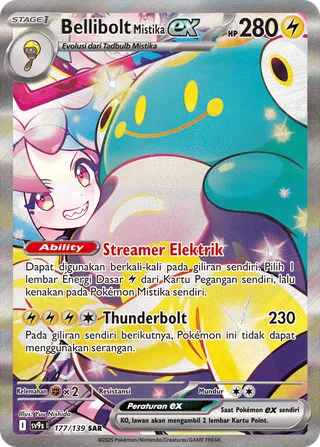 Iono's Bellibolt ex (Bonds of Destiny 177/139)